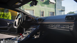 Lamborghini Huracan Fullhd – dashboard, black dashboard with air vents