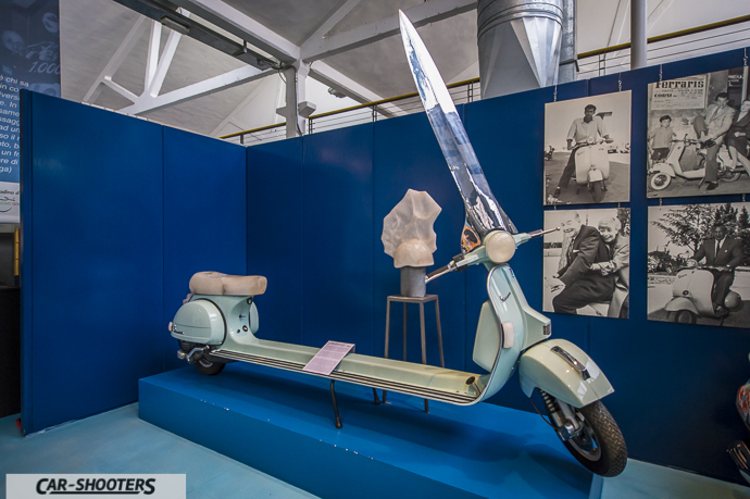 Modello di Vespa realizzato da un designer