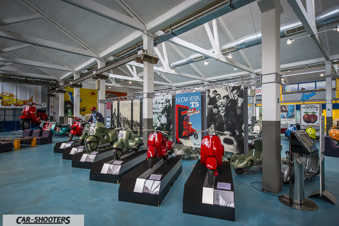 Panoramica del Museo Piaggio di Pontedera