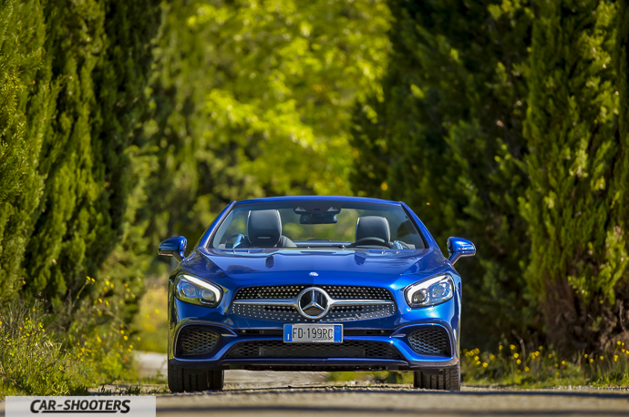Mercedes-Benz SL400 frontale