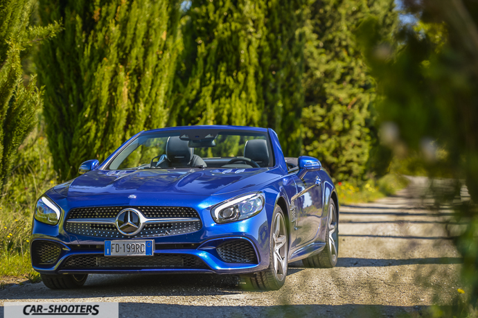 Mercedes-Benz SL400 frontale