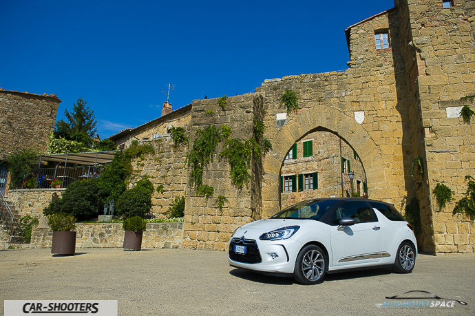 dintorni di siena e citroen ds3