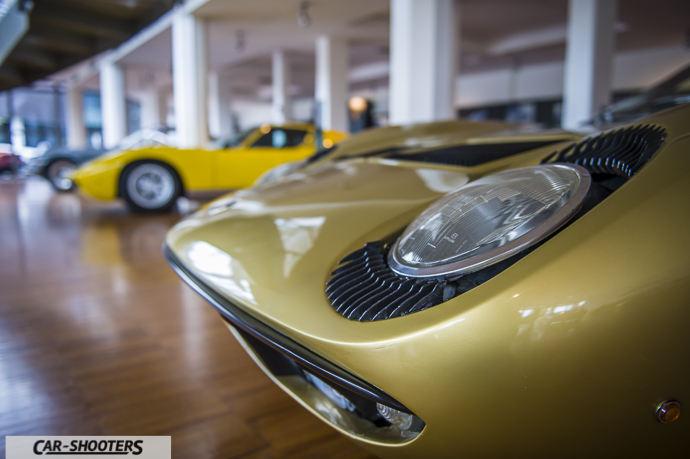 MUSEO LAMBORGHINI MIURA DETTAGLIO