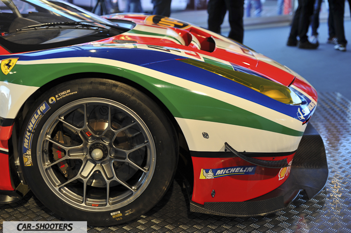 dettaglio ferrari 488 GTE