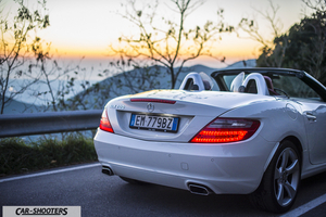 Dettaglio posteriore Mercedes SLK