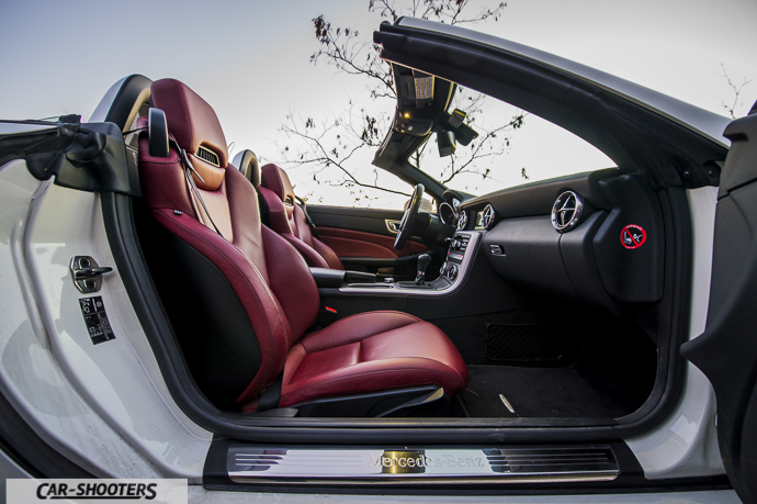Dettaglio interni Mercedes SLK