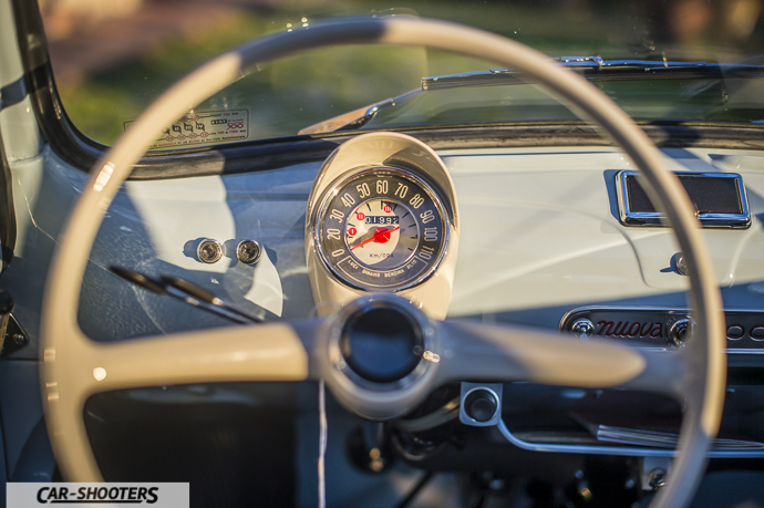 Nuova Fiat 500 D dashboard