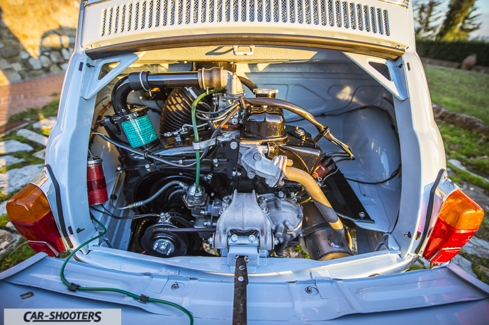 Nuova Fiat 500 D motore