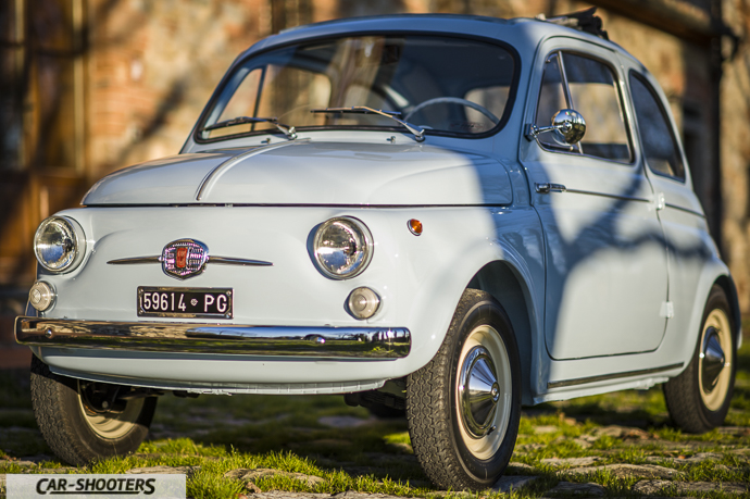 vista della 500 stretta