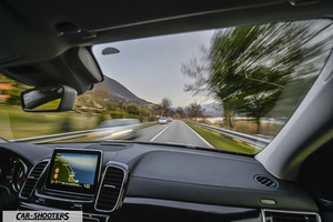 Vista del passeggero su Mercedes-Benz GLE Coupé 4MATIC