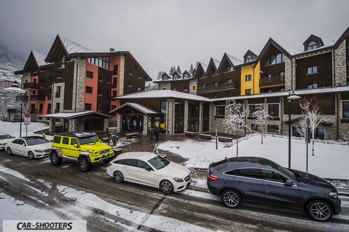 Hotel Blu Acquaseria di Ponte di Legno e Mercedes-Benz 4MATIC