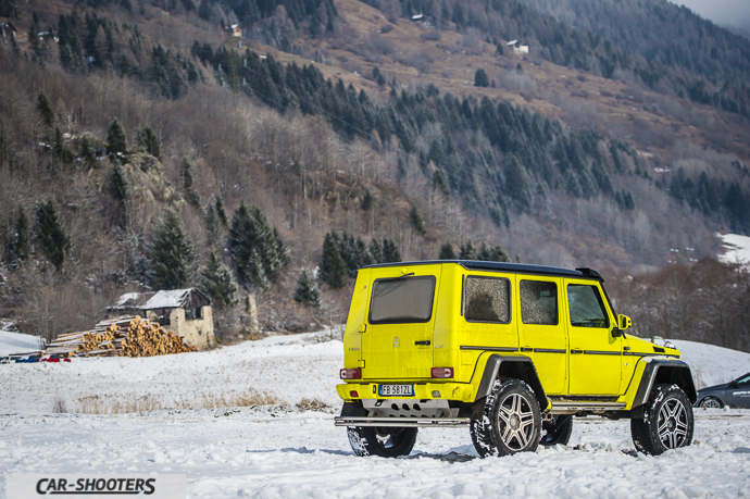 Mercedes-Benz Classe G squared vista posteriore