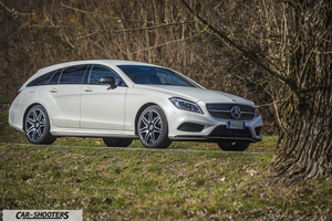 Vista Frontale Mercedes-Benz CLS Shooting Brake 4MATIC