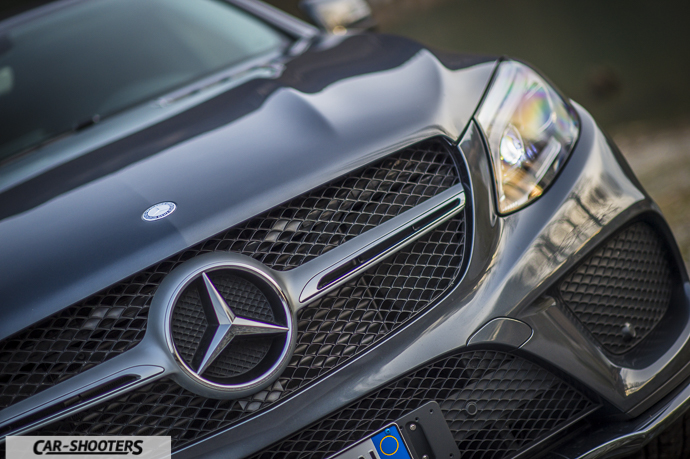 Dettaglio frontale Mercedes-Benz GLE Coupé 4MATIC