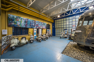 Veduta anticamera Museo Piaggio di Pontedera