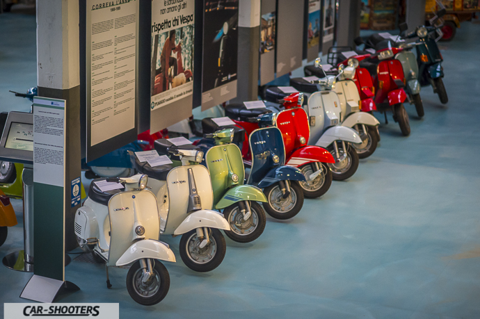 Panoramica su vari modelli di Piaggio Vespa