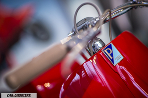 Particolare manubrio Vespa