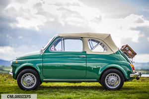 Fiat Nuova 500 Convertible fianco