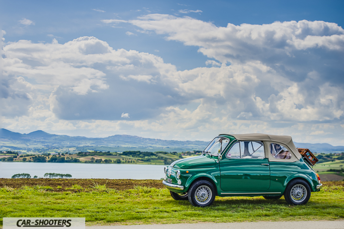 Fiat Nuova 500 Convertible Fianco