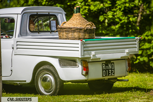 Fiat 500 Camioncino particolare cassone in lamiera nerbata