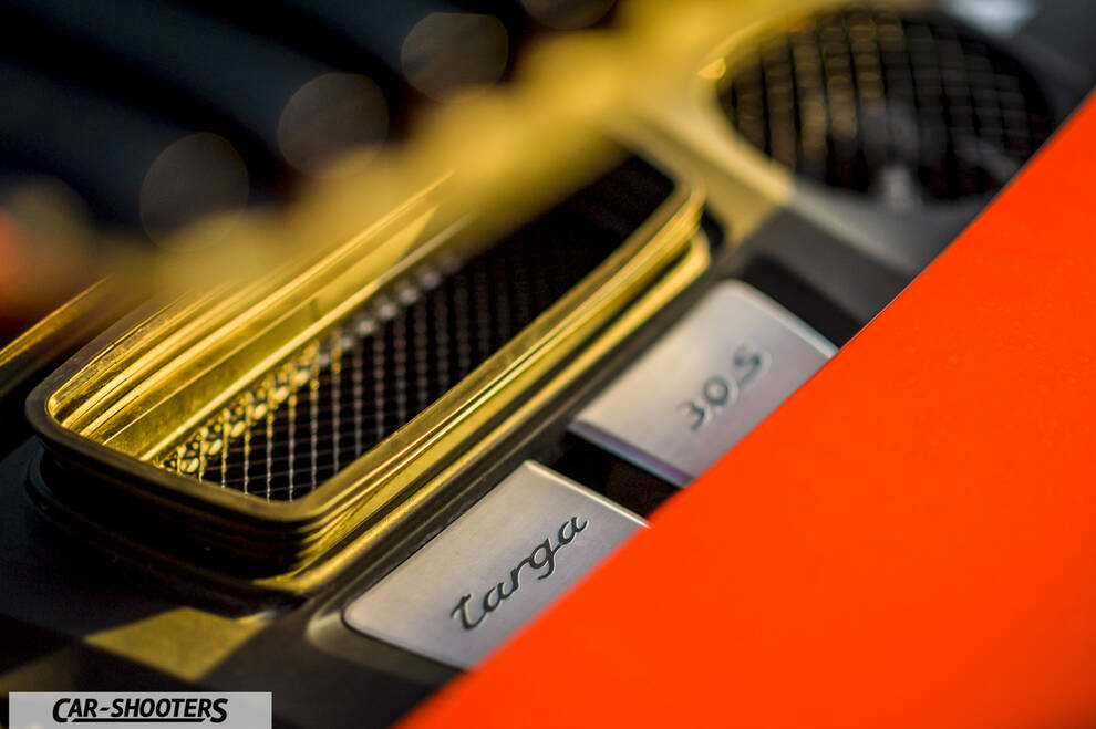 Porsche 911 Targa Storica – detail, engine bay detail
