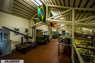 Alfa Romeo Mito Veloce Imola Mugello – detail, inside a military museum