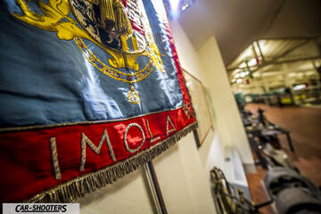 Alfa Romeo Mito Veloce Imola Mugello – detail, flag with imola text