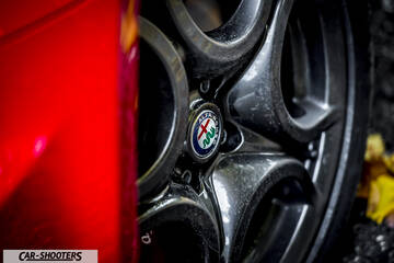 Alfa Romeo Mito Veloce Imola Mugello – detail, alloy wheel close-up