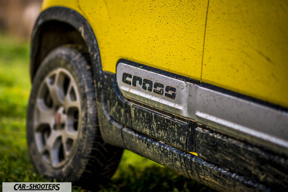 Fiat Panda 4X4 Cross – detail, side cladding detail
