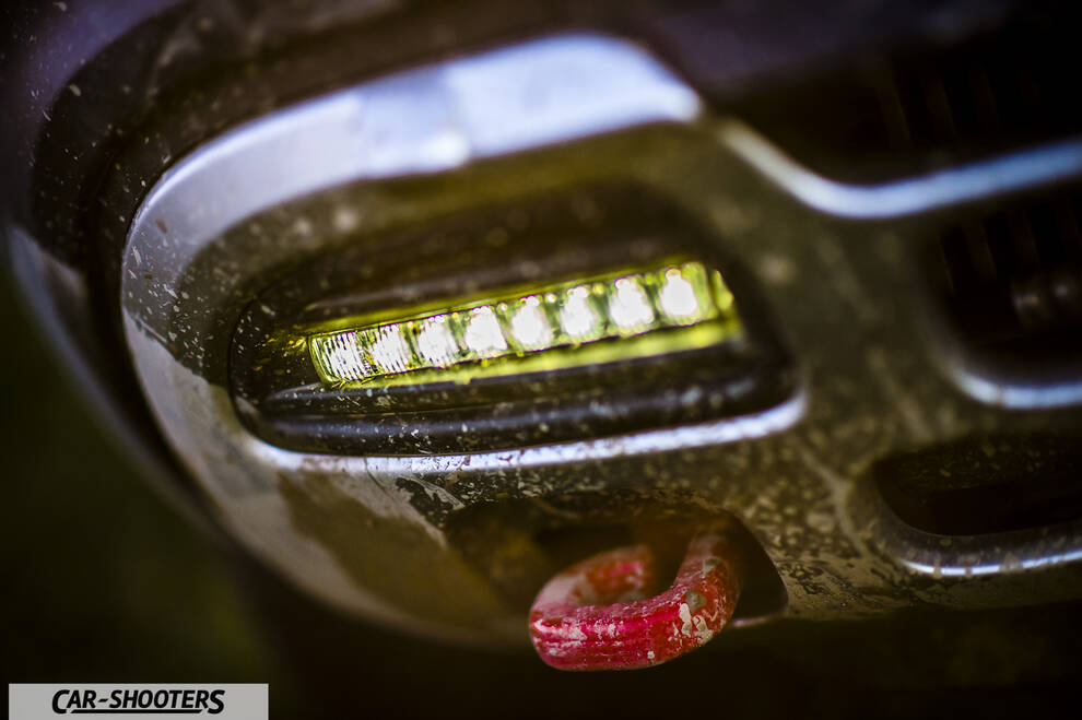 Fiat Panda 4X4 Cross – detail, led fog light close-up