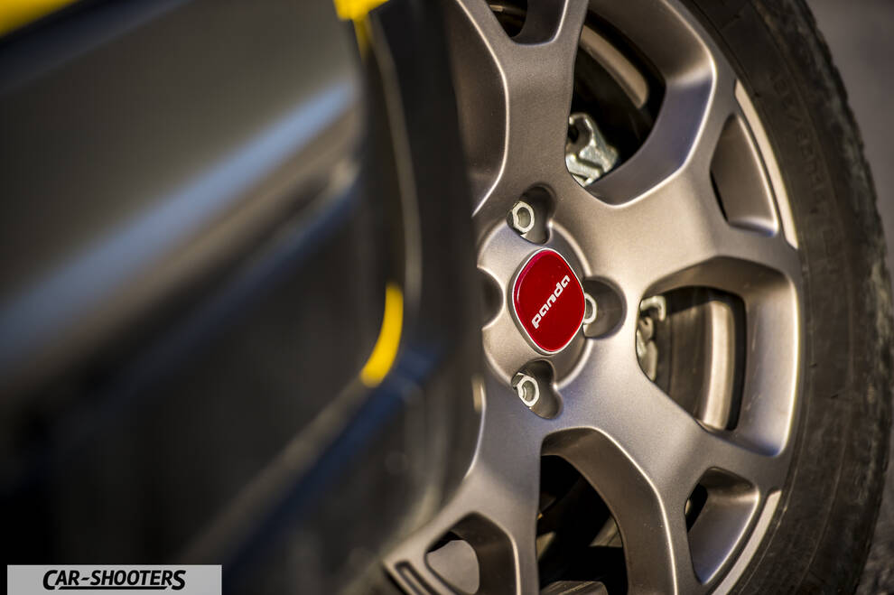 Fiat Panda 4X4 Cross – detail, alloy wheel close-up