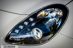 Alfa Romeo Giulietta Veloce – detail, headlight close-up