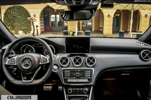 Mercedes Benz Classe A Next – dashboard, carbon fiber dashboard trim