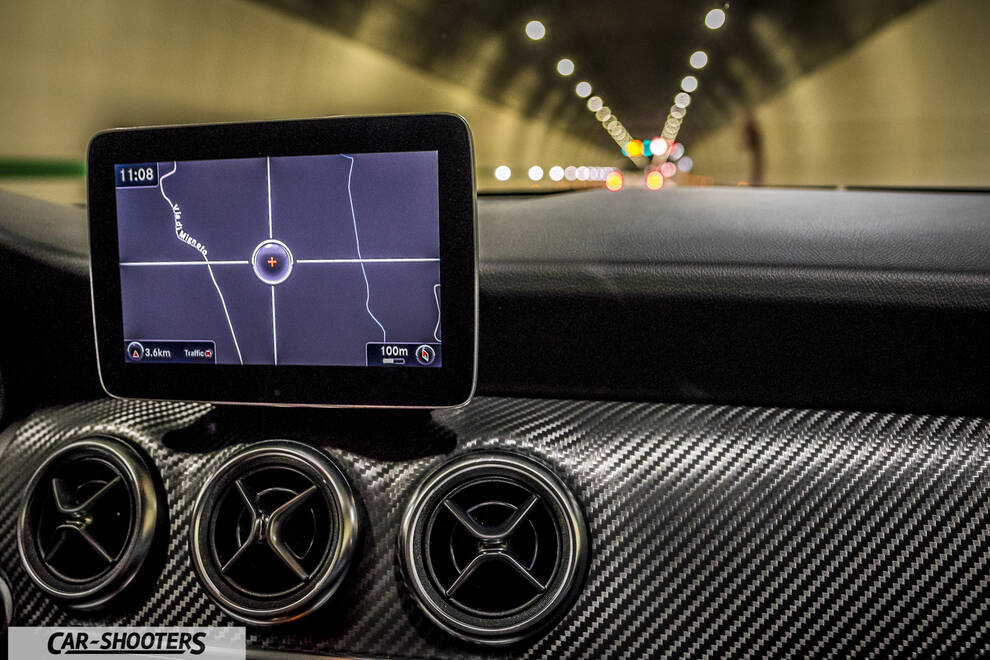 Mercedes Benz Classe A Next – dashboard, carbon fiber dash trim