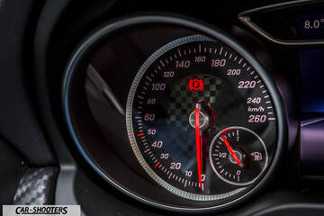 Mercedes Benz Classe A Next – dashboard, analog instrument cluster