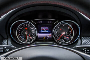 Mercedes Benz Classe A Next – dashboard, analog instrument cluster