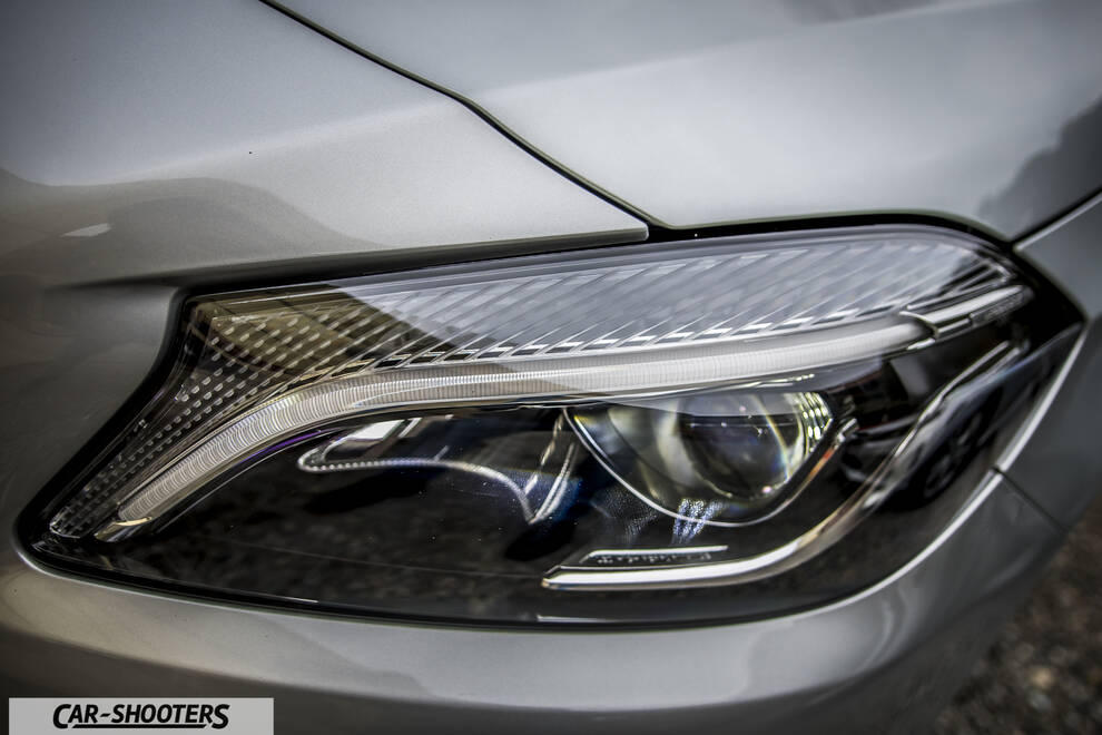Mercedes Benz Classe A Next – detail, headlight close-up