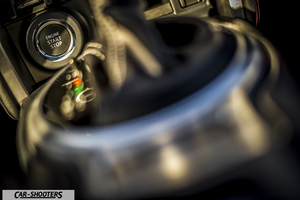 Toyota GT86 Namur – detail, engine start stop button close-up