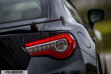 Toyota GT86 Namur – detail, tail light close-up