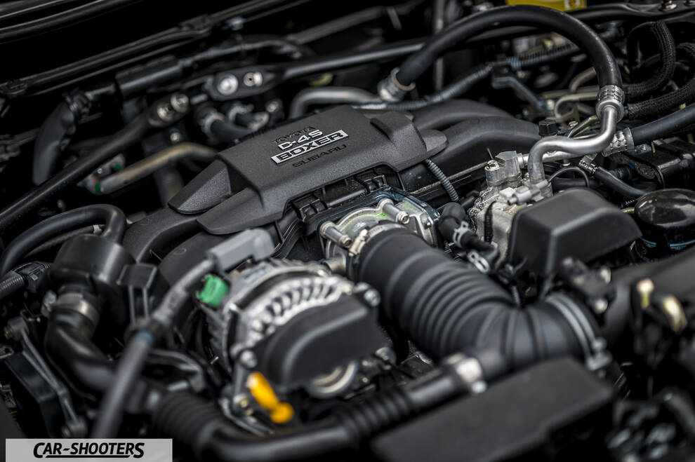 Toyota GT86 Namur – engine bay, boxer engine close-up
