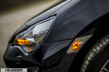 Toyota GT86 Namur – detail, headlight close-up