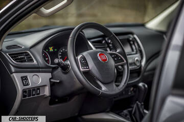 Fiat Professional Fullback – dashboard, steering wheel and center console