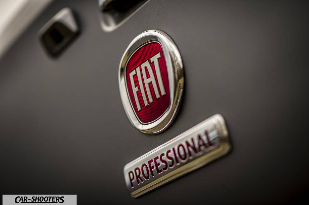 Fiat Professional Fullback – detail, fiat professional badge close-up