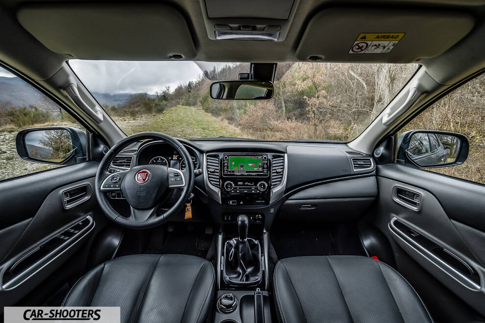 Fiat Professional Fullback – dashboard, view from driver seat