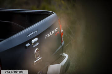 Fiat Professional Fullback – detail, tailgate badge close-up