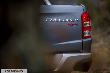 Fiat Professional Fullback – detail, tailgate badge close-up