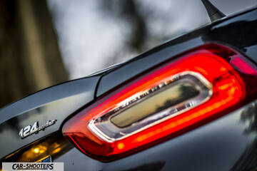 Fiat 124 Spider – detail, taillight close-up