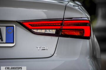 Audi A3 Cabriolet – detail, taillight and tdi badge close-up