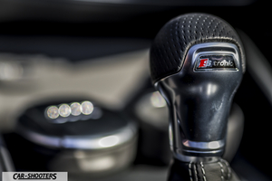 Audi A3 Cabriolet – detail, gear shifter close-up
