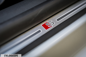 Audi A3 Cabriolet – detail, door sill plate close-up